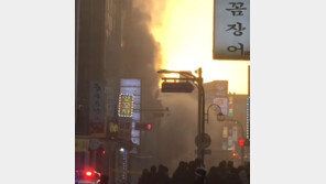 “검은연기 자욱” “목이 따끔”…수원 골든프라자 화재, SNS 목격담