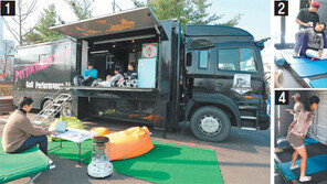 잔뜩 긴장한 근육 풀고 마음 풀고… KLPGA의 ‘힐링 밴’