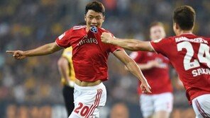 황희찬, 10경기 만에 득점…결승골로 함부르크 승리 견인