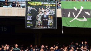 [포토] 최강희 감독을 응원하는 전북 축구팬!