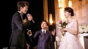 허민♥정인욱, 결혼 본식 사진 공개…로맨틱+유쾌