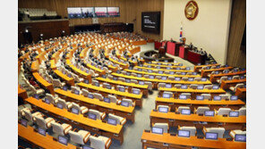 국회, 예산 처리 법정시한 넘기고 반쪽 본회의…정부안 상정