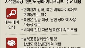 [단독]“남북 경제협의체-대북 인도적 지원”… 한국당, 대북정책 강경노선서 선회