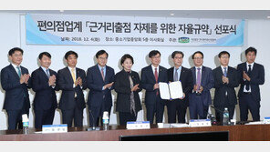 [문답]“편의점 옆 편의점 막는다…간판 바꾸는 편의점은 예외”