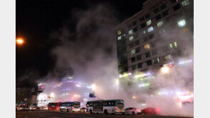 고양 온수배관 파열 사상자 다수 발생…2500세대 난방 중단