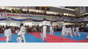 부영, 미얀마에 태권도센터 기증