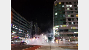 백석역 인근 온수관 파열 목격자 “라면 끓일수 있는 100℃물이 콸콸…공포”