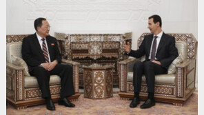 北리용호 “우리와 시리아는 같은 적을 마주하고 있다”