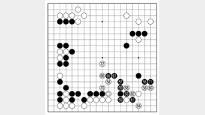 [바둑]알파고 vs 알파고 특선보… 우변 키우기