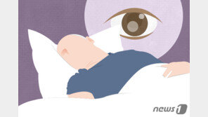 베개 얼굴 파묻고 자면 ‘녹내장’ 위험