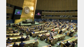 유엔 총회, 北비핵화 촉구 등 결의안 3건  채택