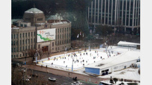 서울광장 스케이트장 21일 개장…입장료 1000원
