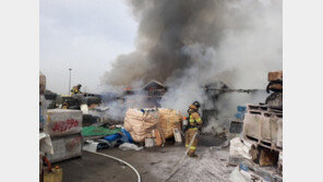 인천 공사장 컨테이너서 불 나…전기난로 발화 추정