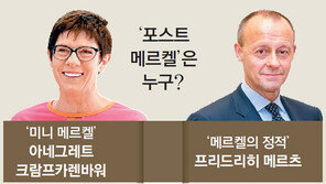 獨 집권당 차기주자 싸움 ‘미니 메르켈 vs 안티 메르켈’