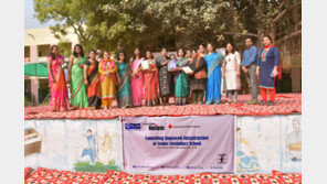  플랜코리아 ·현대로템, 인도 델리 교육환경 개선사업 기공식 진행