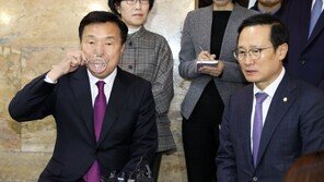홍영표, ‘단식농성’ 손학규·이정미 찾았지만…‘선거제 개혁’ 이견만
