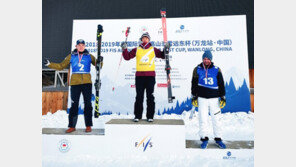 알파인스키 간판 정동현, 극동컵 3관왕 등극