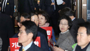 3野 농성 피해…