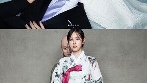 ‘두산家 며느리’ 조수애 前아나, 신랑 박서원과 달달 웨딩화보 공개