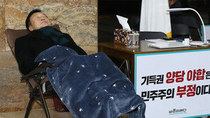 與 “선거제 1월에 합의를” 3野 “민주-한국당 합의부터”