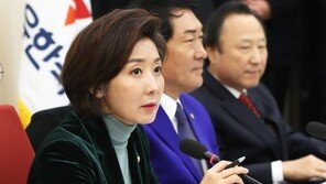 나경원 “친박·비박 공개언급은 자해…윤리위 회부할 것”