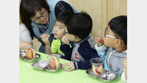 초등생에 과일간식… “비만 아동 체중줄여” 큰 호응