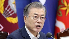 文대통령 “한반도 시대적 전환기…냉전구도 해체의 역사적 기회 열려”