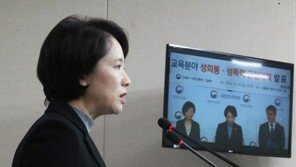 교육부 ‘미투’ 전담부서 만든다…11년만에 성평등정책과 부활