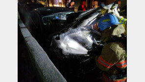 인천서 BMW에 불지른 50대 노숙인…“기억 안나”