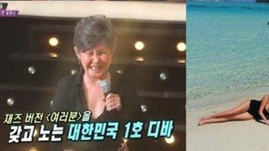 ‘46년생’ 믿기지 않는…윤복희, 동안+몸매 화제