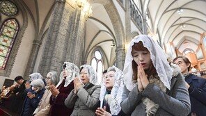 전국서 성탄 미사… 염수정 추기경 “북녘 형제들에게도 새 희망을”