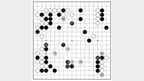 [바둑]알파고 vs 알파고 특선보… 흑 진을 유영하다