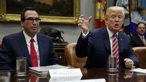 트럼프, 내심 므누신에 대한 실망 커져…시장 진정 실패 탓