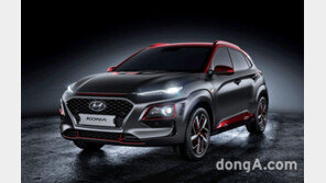 현대차, 내년 ‘코나 아이언맨 에디션’ 1700대 한정 판매