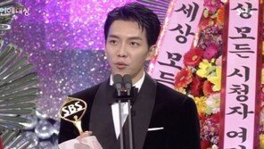 ‘sbs연예대상’ 이승기 “굉장히 복잡한 감정, 내능력 아니란 걸 잘 알아”
