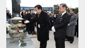 손학규, 새해 첫 일정 ‘YS 자택방문’으로 통합 행보