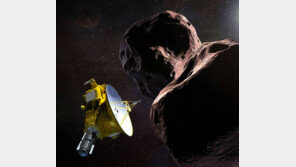 美 무인탐사선, 태양계 맨끝 소행성에 새해인사