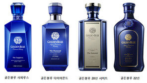 골든블루, 대표 위스키 ‘골든블루’ 3650만병 판매 돌파