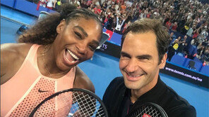 페더러-세리나, 혼합복식서 처음 맞대결