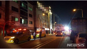 구미 모텔 화재, 32명 중 13명 경상…“투숙객 속옷차림 옥상 대피? No!”