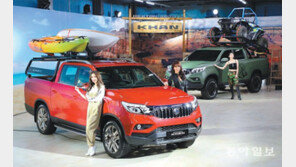 쌍용차 ‘렉스턴 스포츠 칸’으로 새해 공략