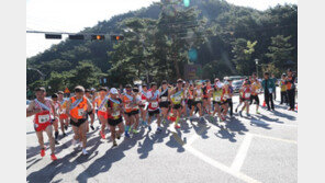 속리산 꼬부랑길서 6일 ‘알몸 마라톤 대회’ 개최