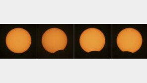 부분일식, 기다리던 시민들 실망…“구름 때문에 안 보여”