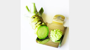 풍미 느끼지 못할 바에는…와사비를 즐기는 ‘남자의 매너’