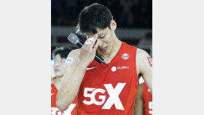 49점 터뜨리고 눈물 터진 김선형