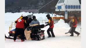 덕유산리조트 리프트 스톱… 33명 영하 칼바람속 공중서 1시간 ‘덜덜’