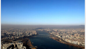 내일 오전까지 중국발 스모그↑…수도권 등 미세먼지 ‘나쁨’