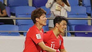 [아시안컵] ‘황의조 결승골’ 한국, 첫 경기서 필리핀에 1:0 진땀승