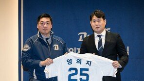 NC맨 양의지 “변화 위해 NC 선택…우승 목표로 시즌 준비”