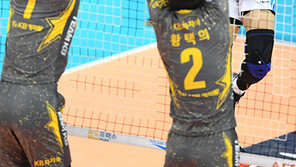 ‘삼각편대’ 위력 앞세운 삼성화재, KB손해보험 잡고 연패 탈출